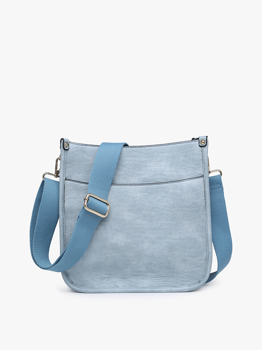 M2168 Posie Crossbody w/ Removable Strap: Brown.Brown