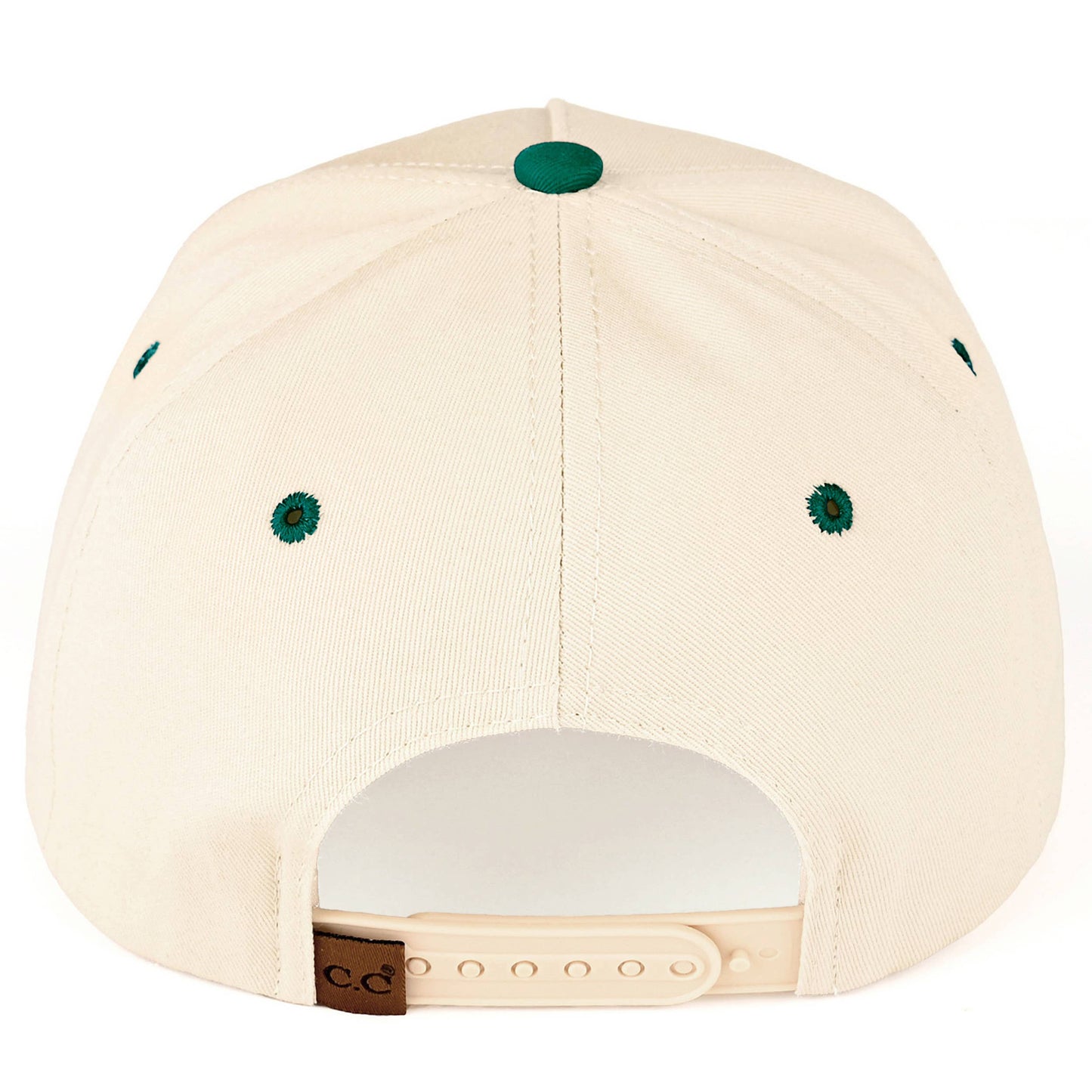 C.C PUT IT ON MY HUSBAND'S TAB Letter Trucker Hat: Brown
