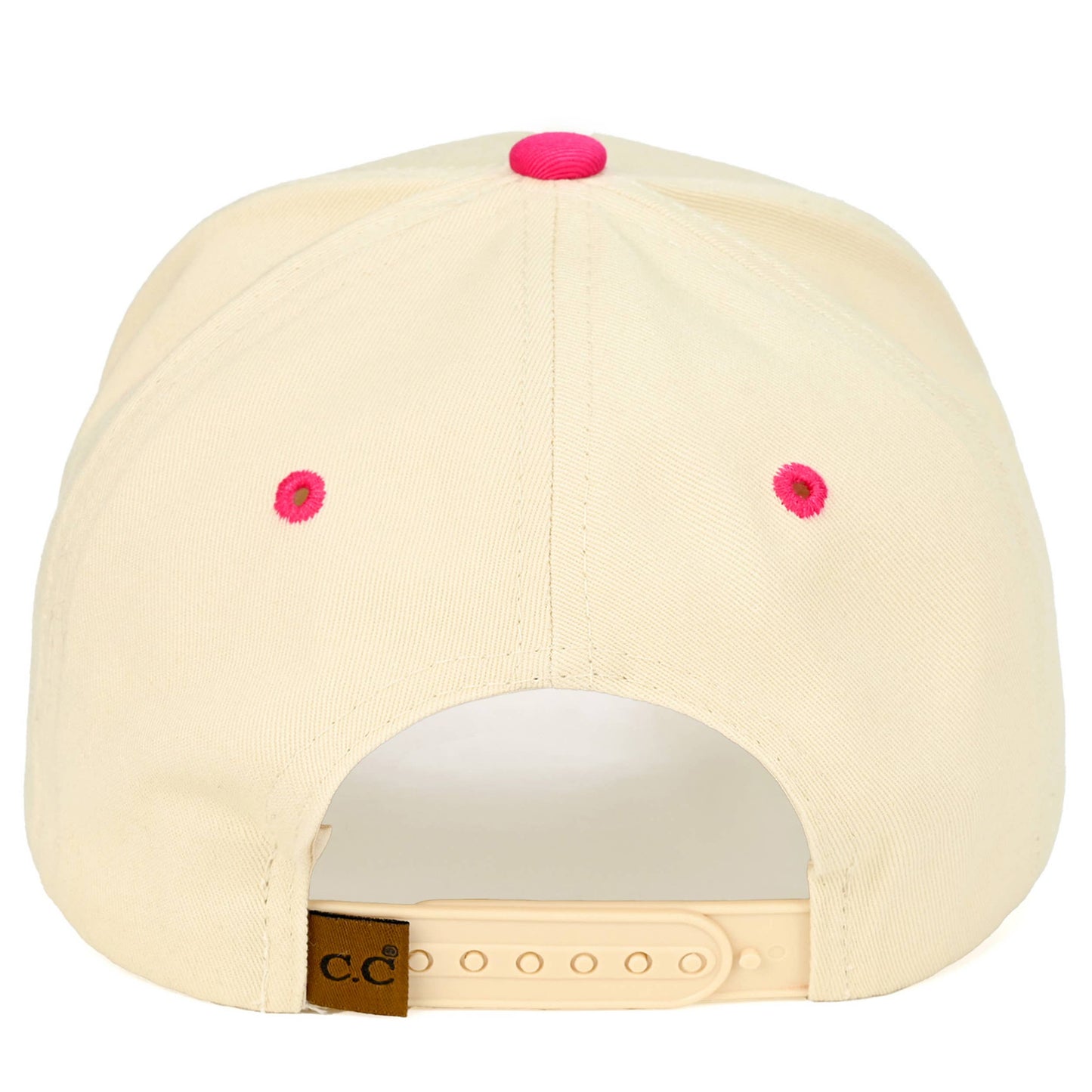C.C PUT IT ON MY HUSBAND'S TAB Letter Trucker Hat: Brown
