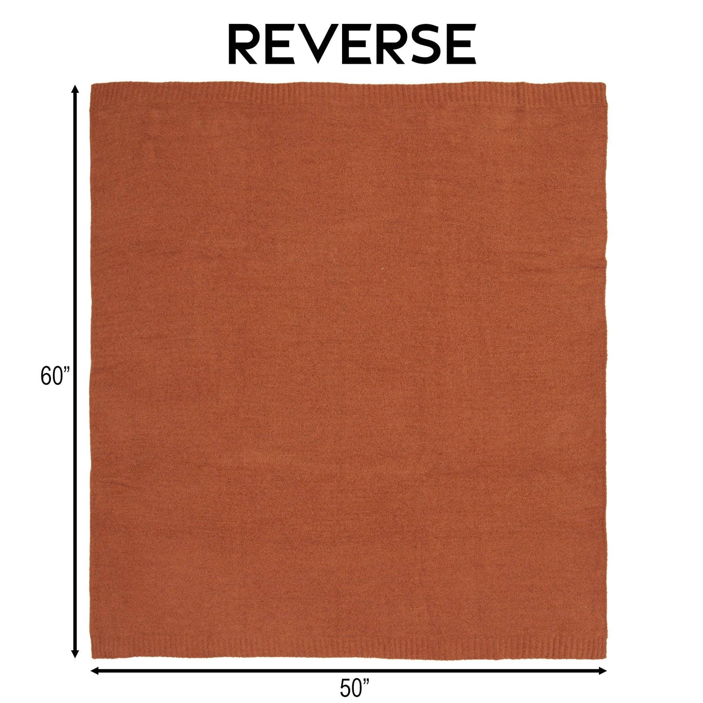 Desert Clay Stretchy Throw Blanket