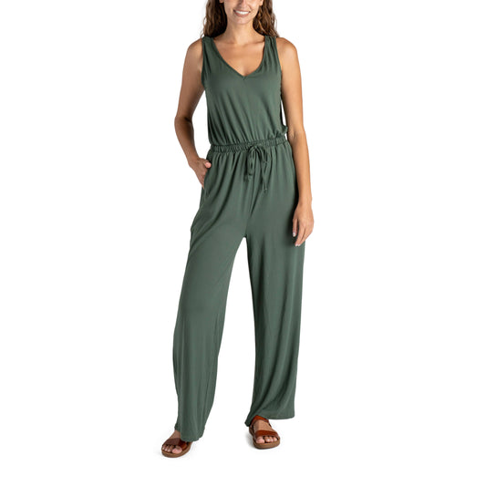 Allthreads™ Vineyard Jumpsuit Open Stock: Olive / Large