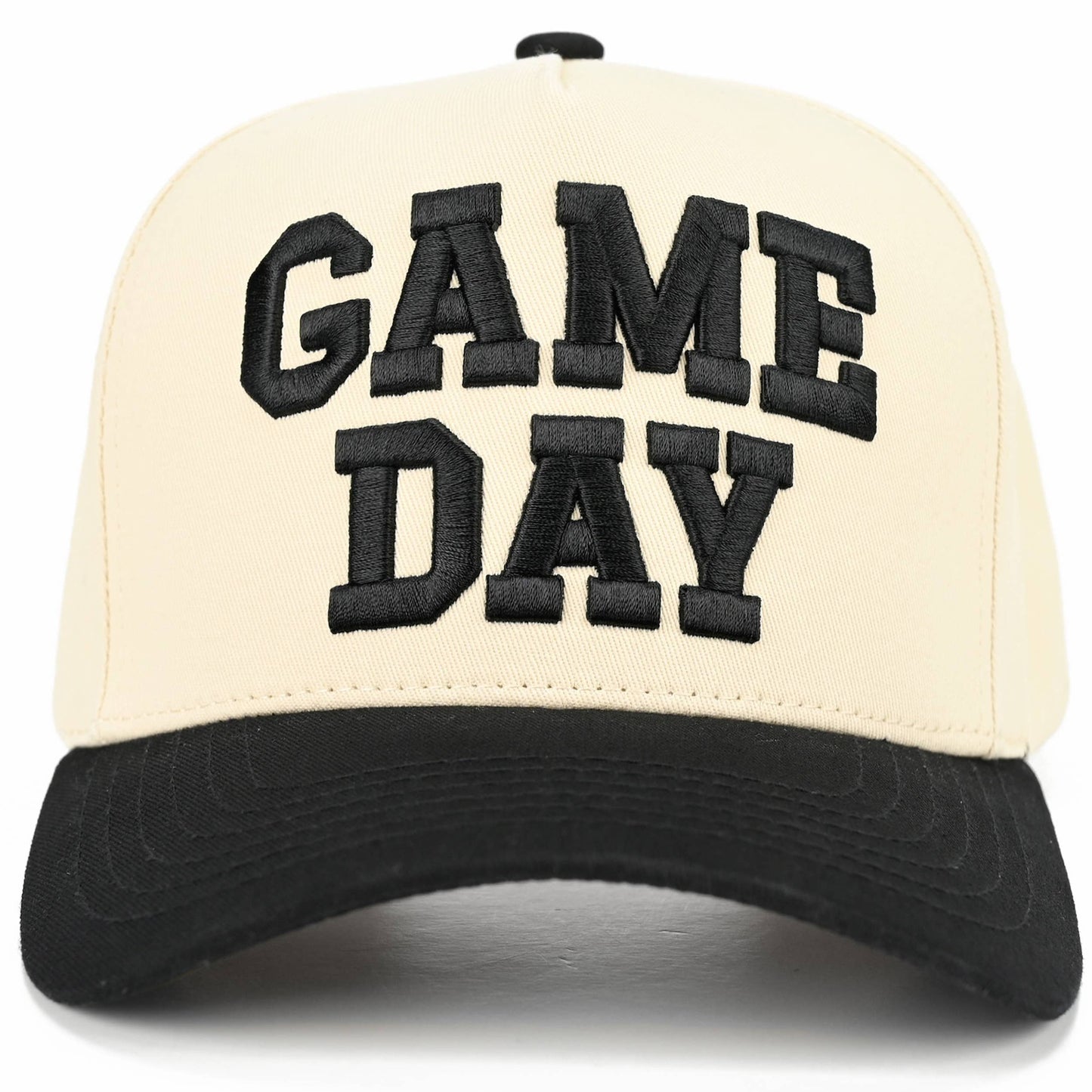 C.C GAME DAY Embroidered Cotton Baseball Cap: Leopard