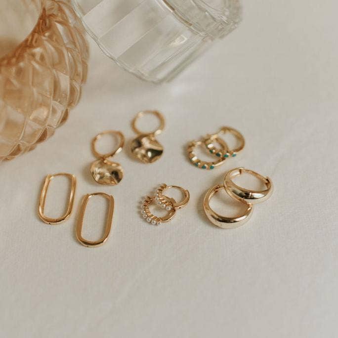 Lexi Chunky Hoops: Gold