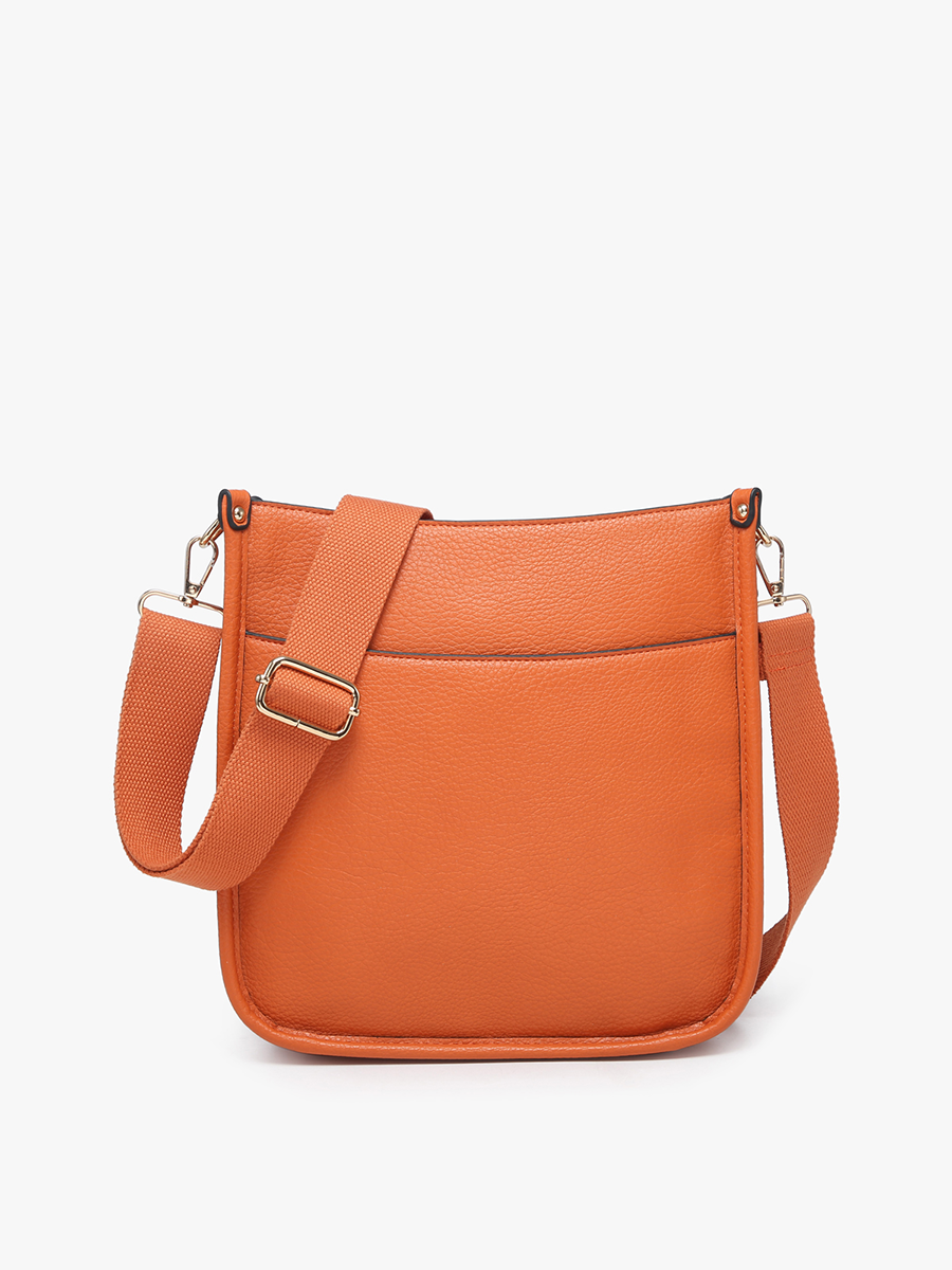 M2168 Posie Crossbody w/ Removable Strap: Brown.Brown