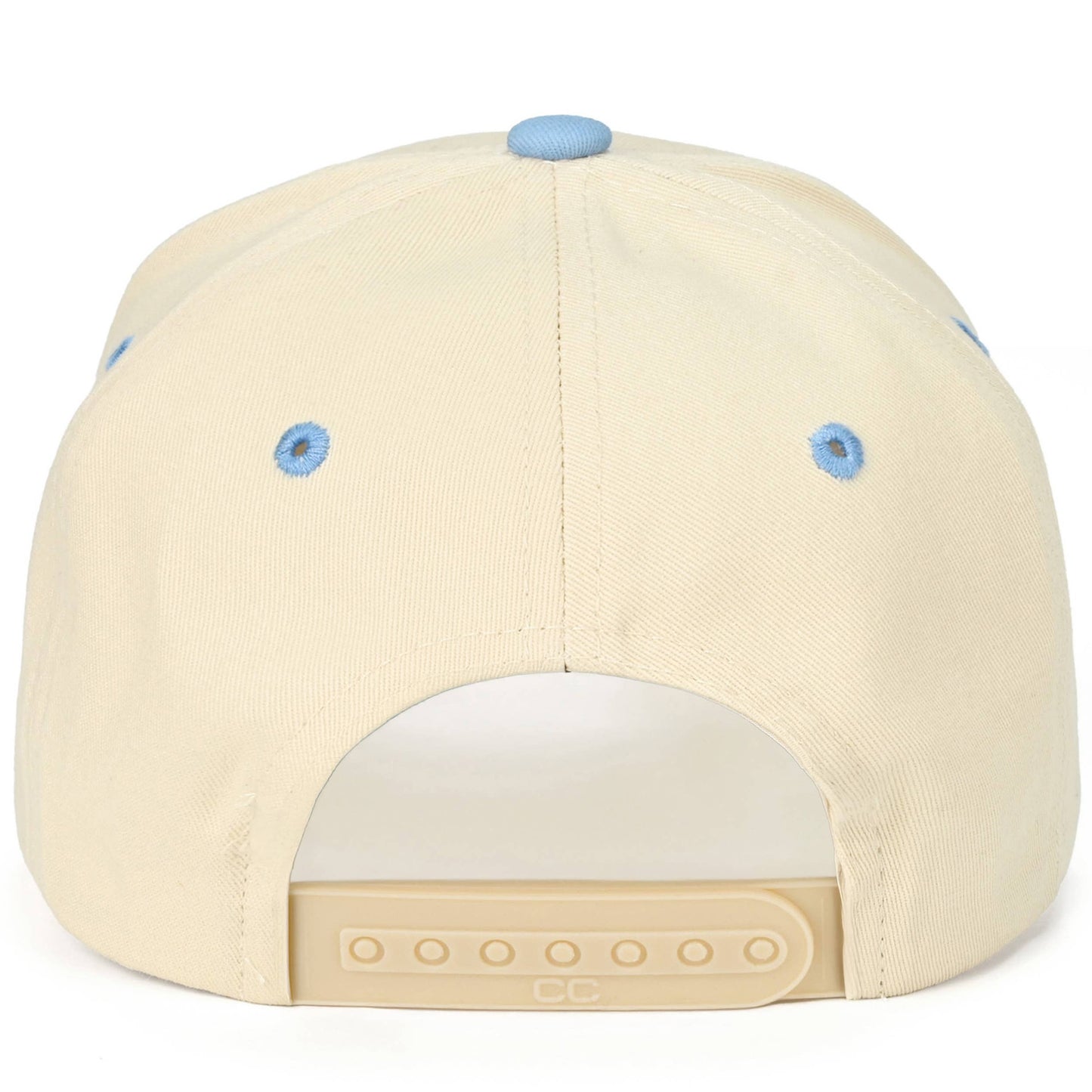 C.C PUT IT ON MY BOYFRIEND'S TAB Letter Two Tone Trucker Hat: Black
