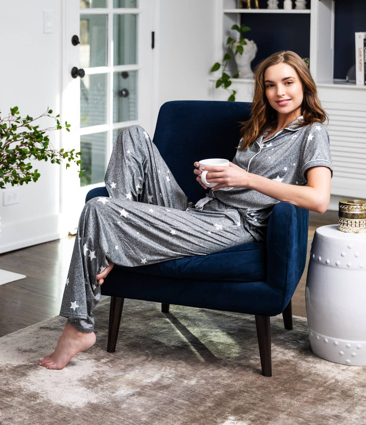 Hello Mello Stargazer Pants Open Stock: Hold Your Horses / XL/XXL