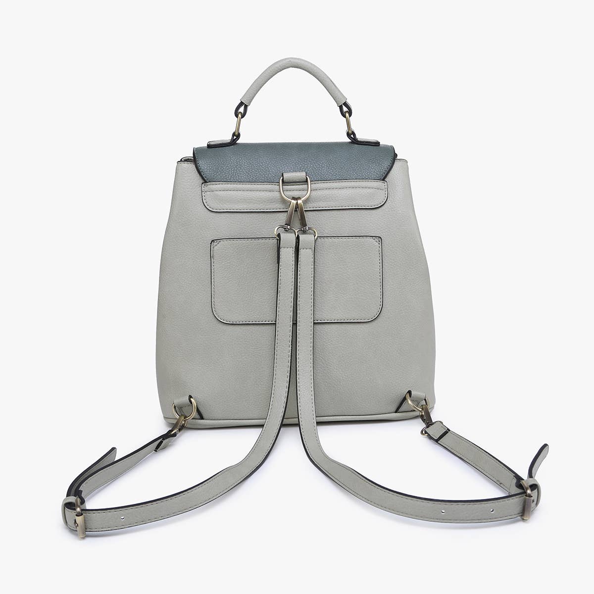 BP1891 Brooks Convertible Backpack/Shoulder Bag: Grey