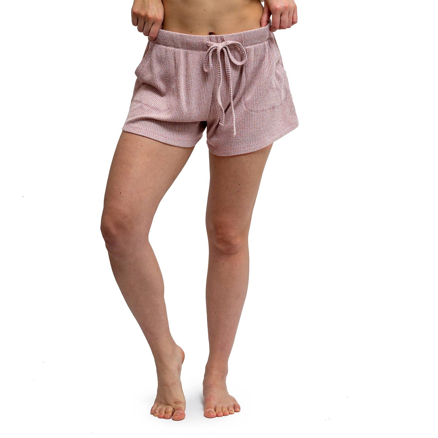 Hello Mello CuddleBlend Shorts Open Stock: Pink / Medium