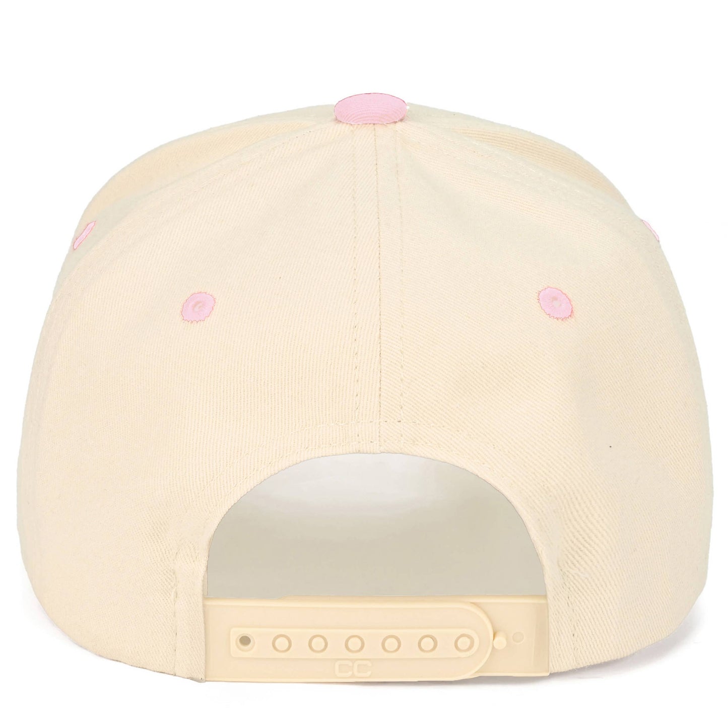 C.C PUT IT ON MY BOYFRIEND'S TAB Letter Two Tone Trucker Hat: Black
