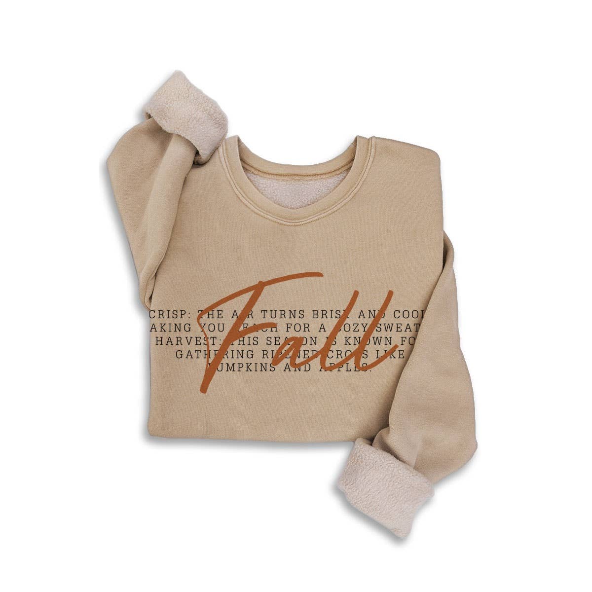 FALL MINERAL SWEATSHIRTS: White / L