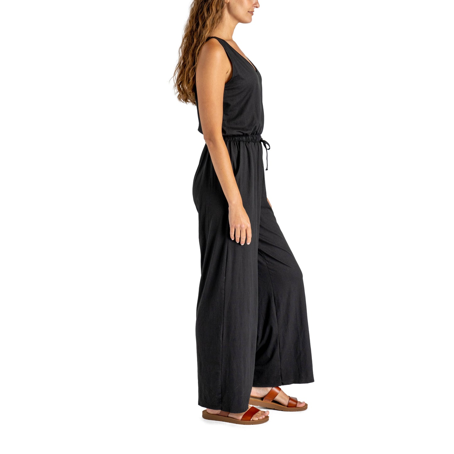 Allthreads Vineyard Jumpsuit Open Stock: Black / Large