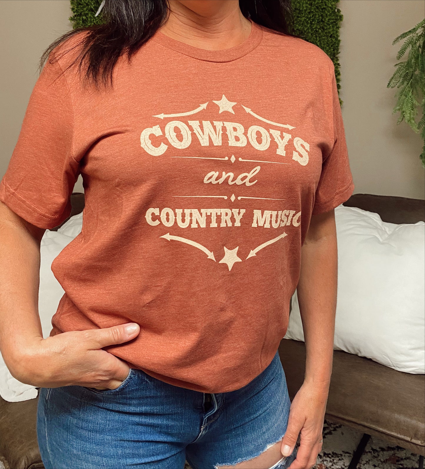 Cowboys & Country Music Tee