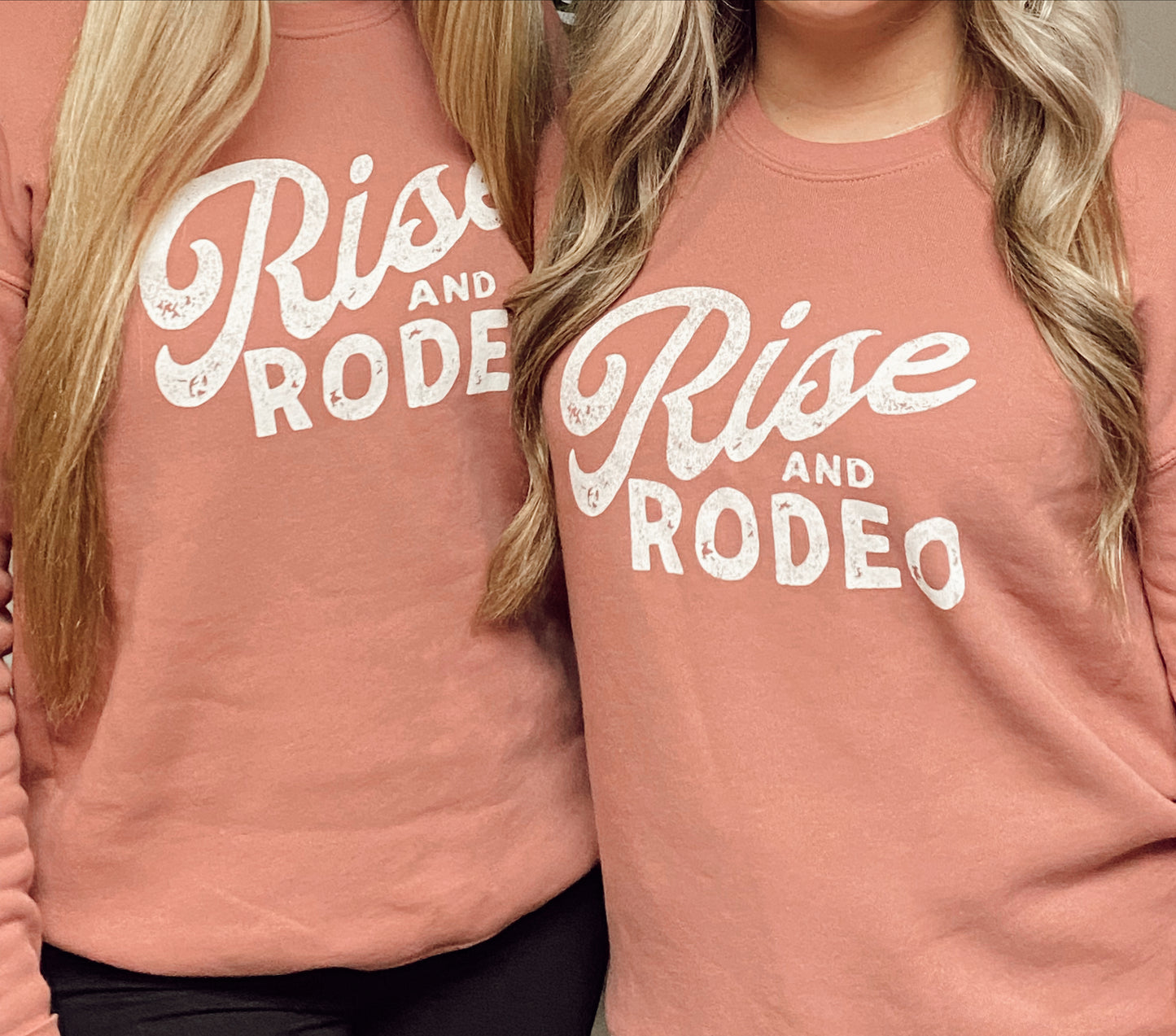 RISE AND RODEO Crew Neck