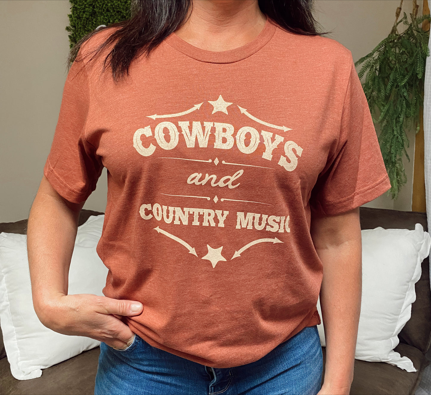 Cowboys & Country Music Tee